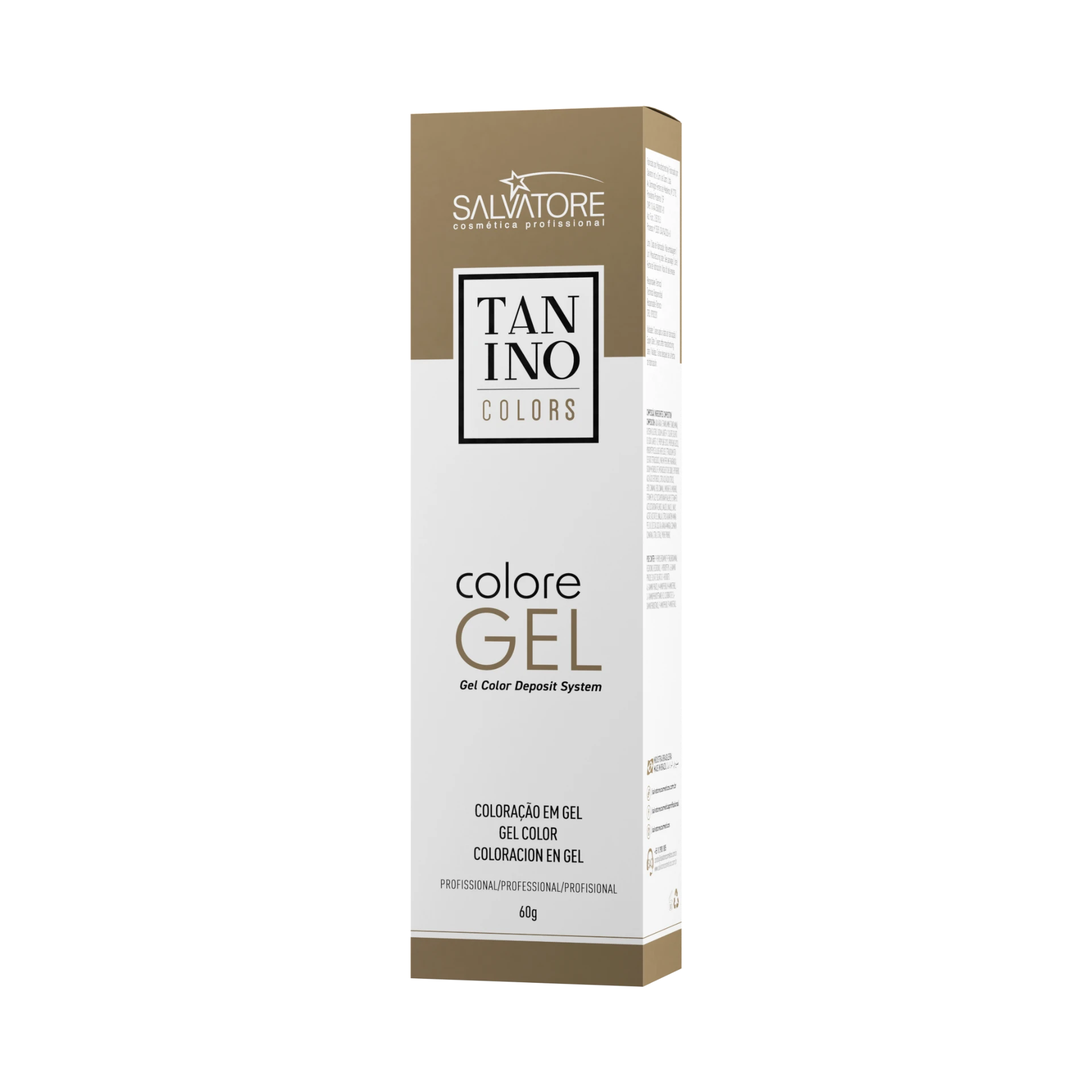 Colore Gel Tanino Colors 1.0 Preto Profundo